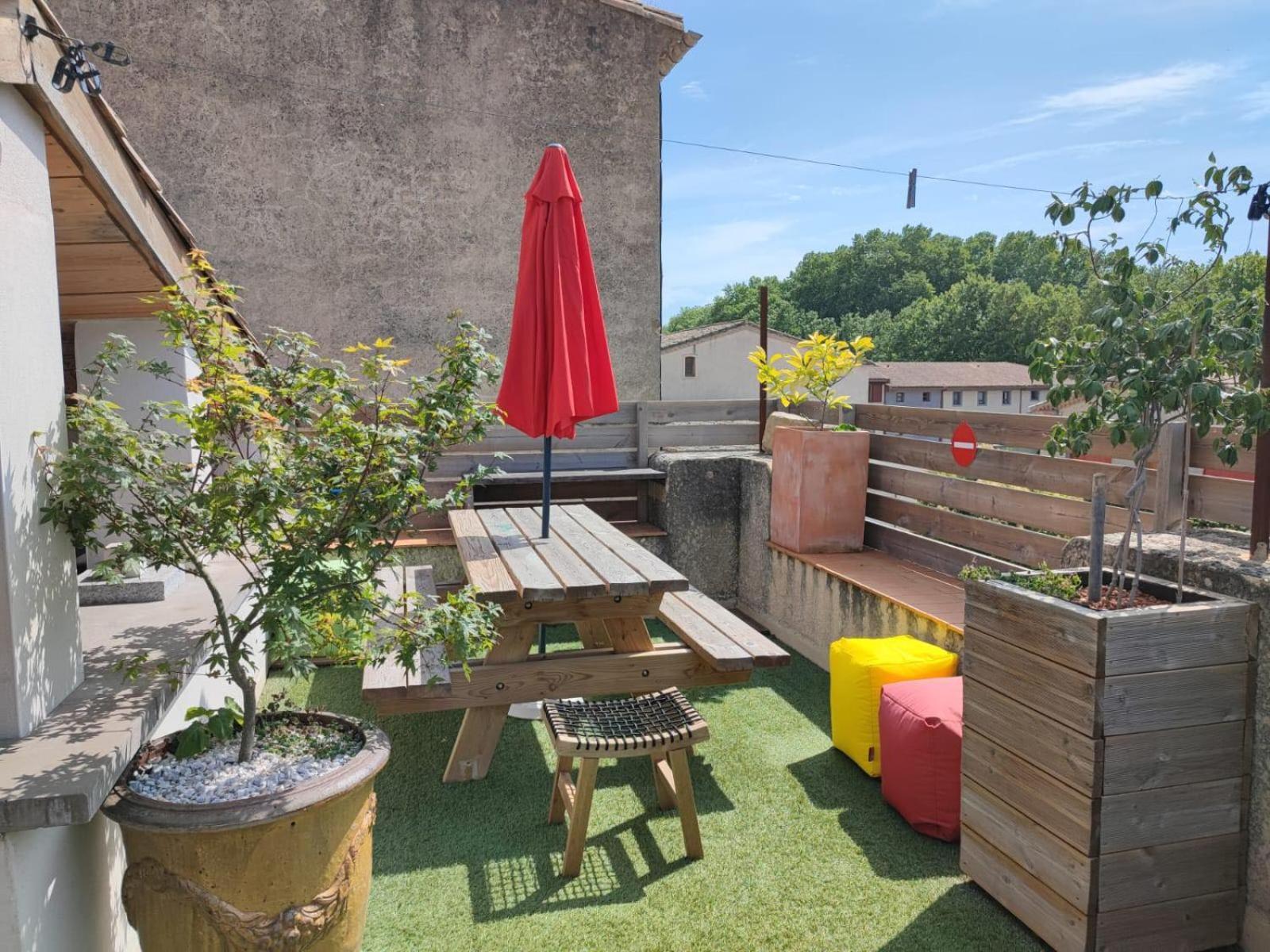 卡尔卡松La Terrasse Du Temps Jadis别墅 外观 照片